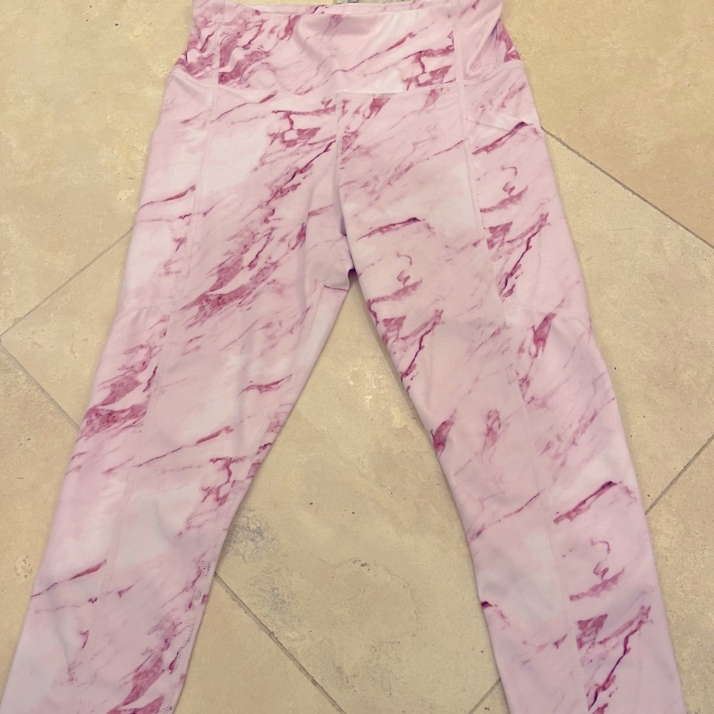 Kiava cotton candy capris leggings
